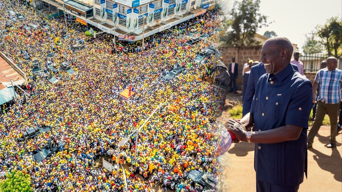 Ruto claims nearly 2 million jobs since 2022 at Eldoret rally, but official data tells a more complicated story