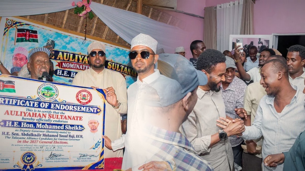 Talasame Alliance names MCA Mohamed Sheikh as Senator Haji's running mate for Garissa governor race