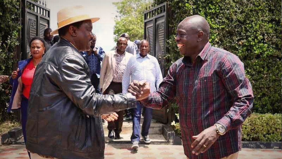 Gachagua hosts Kalonzo at Wamunyoro as row over Sifuna endorsement exposes opposition rifts