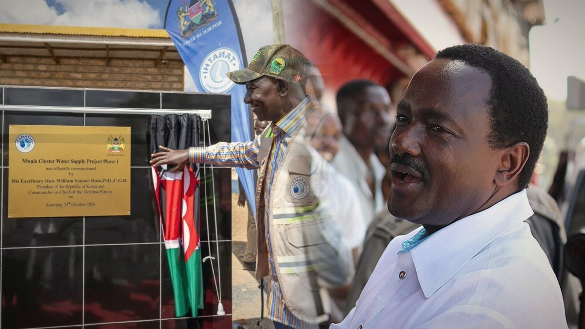 Ruto takes Ukambani tour to Kalonzo's Tseikuru home, launches Sh5bn road and announces Sh70bn cement plant