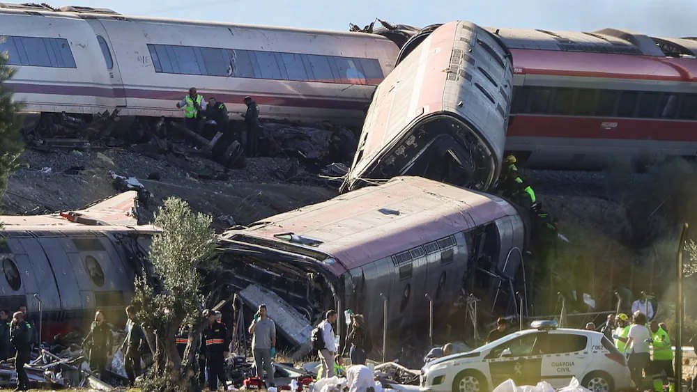 30 Dead, 80 Injured After Two Trains Collide in Spain