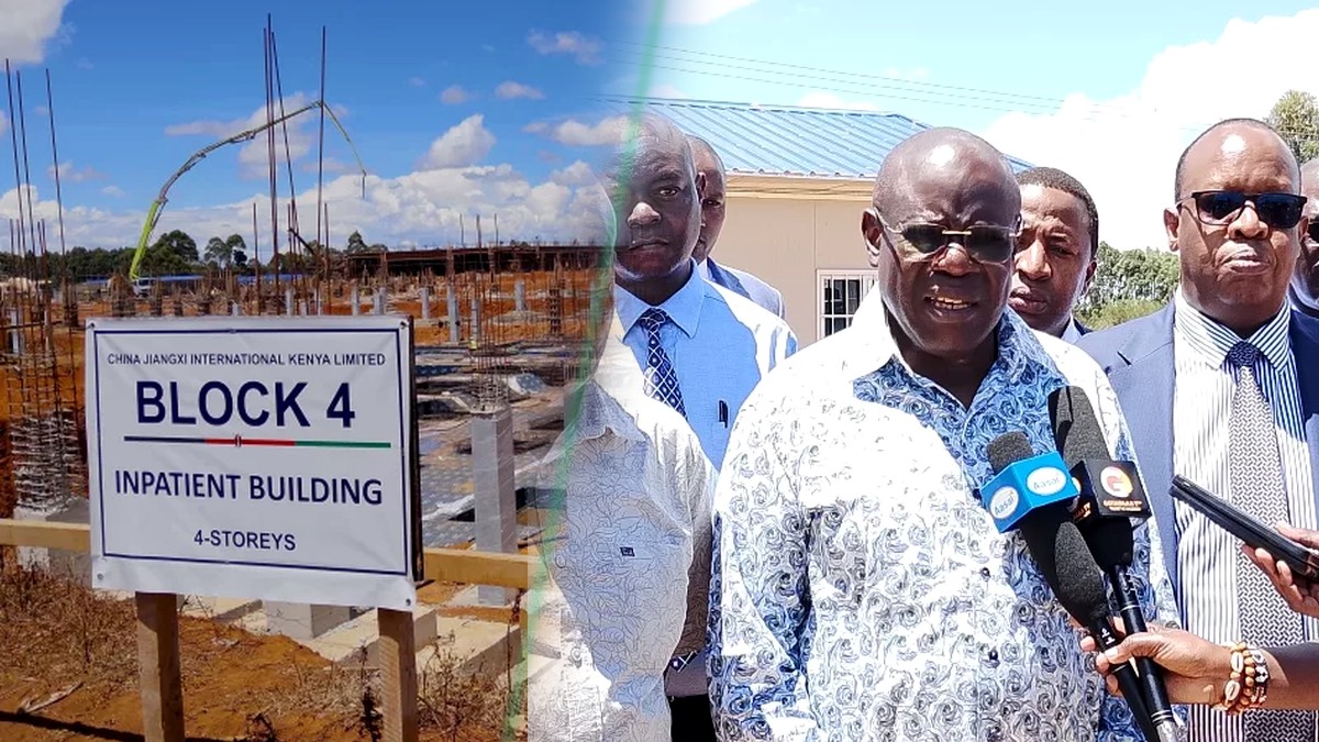 Sh29bn MTRH Kiplombe hospital 11 per cent complete as MPs tour site, first phase targeted for March 2027