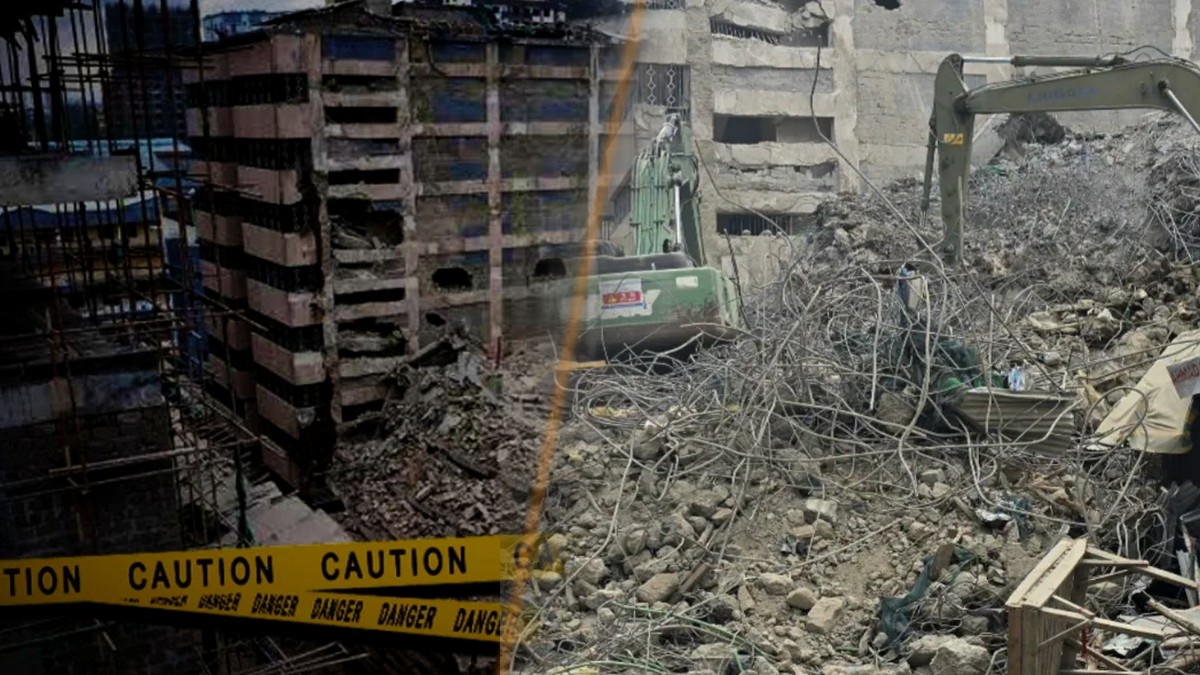 Eastleigh collapse: Registered contractor disowns building, tells police his unlicensed brother used firm's papers