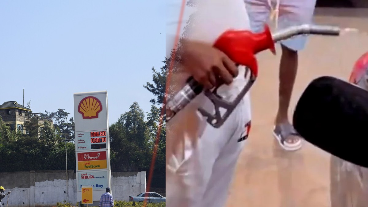 'Reckless and dangerous': Viral clip of man spraying petrol on car at Nairobi Shell station sparks outrage